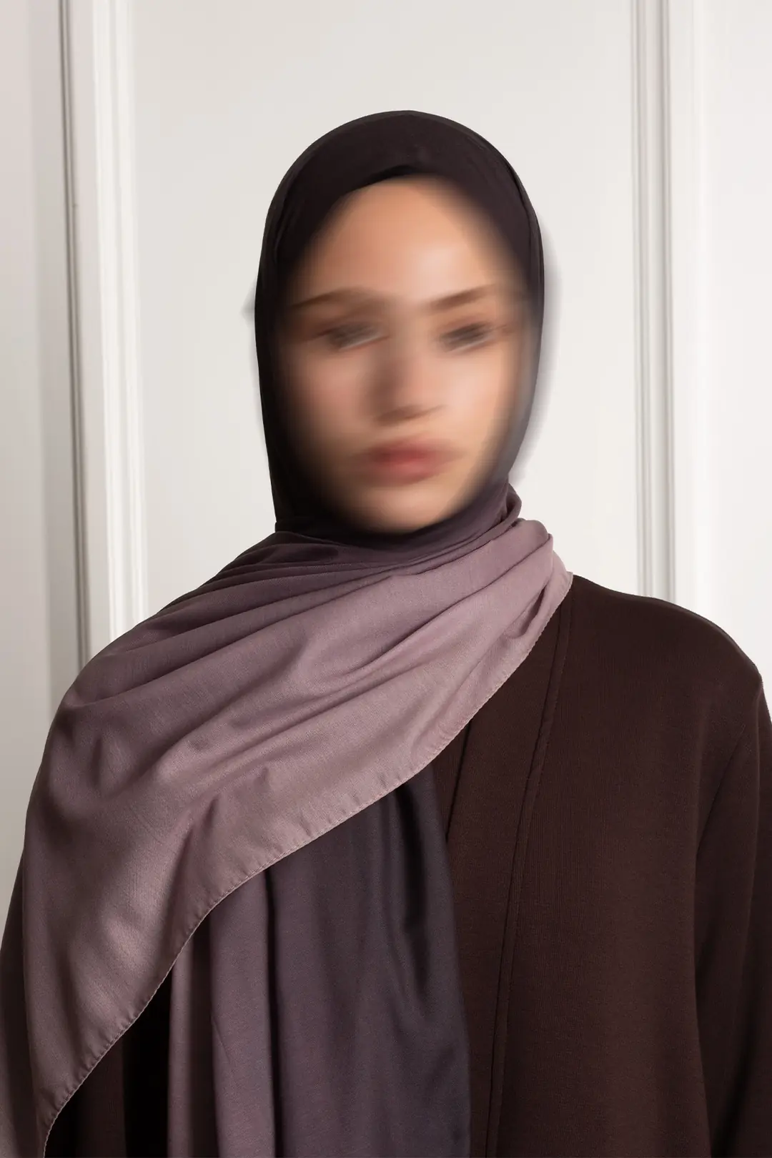 Degrade Soft Şal Mor 2