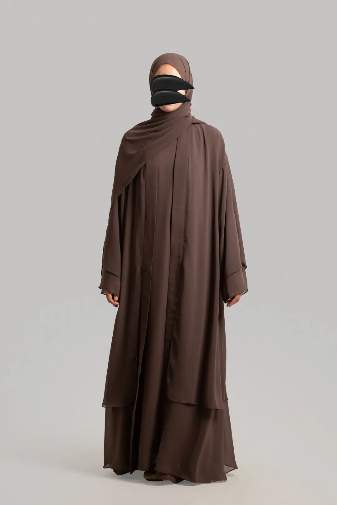 Dubai Abaya Takım Duman 5