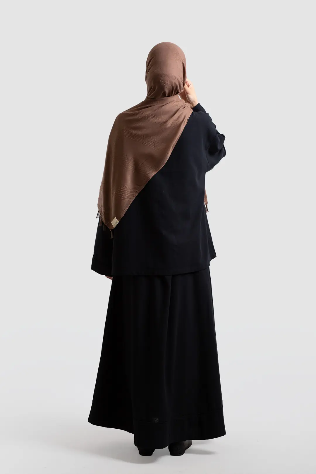 Natural Linen Jacket Black 5