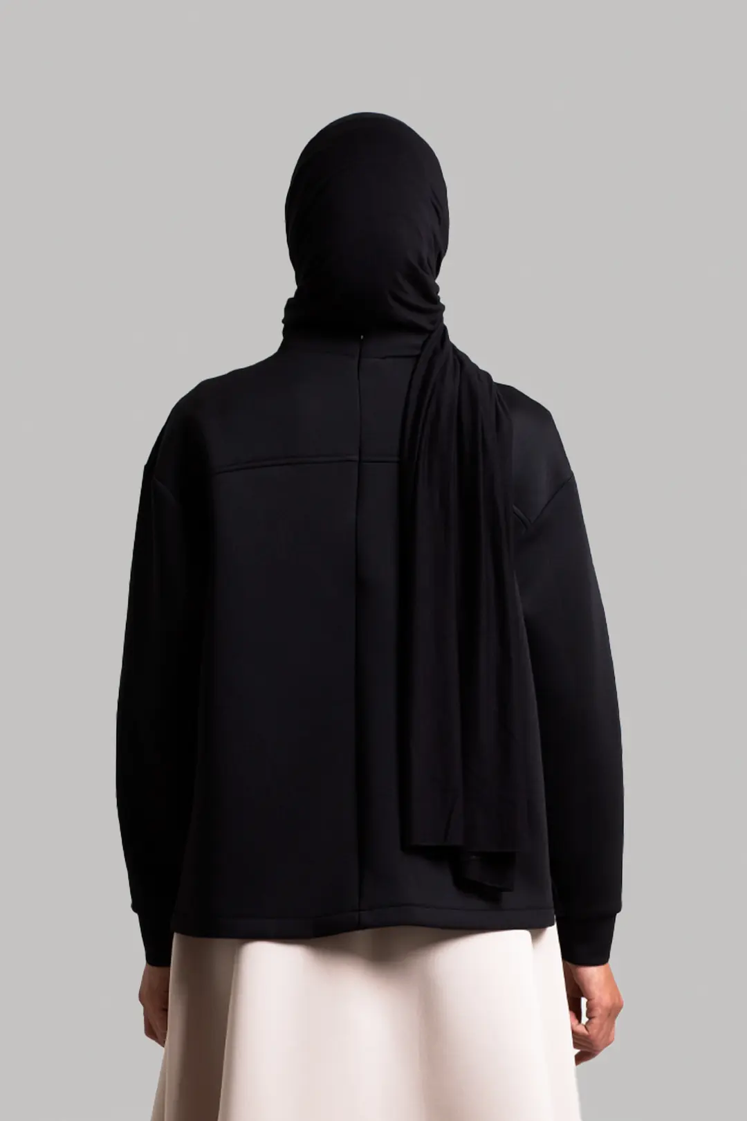 Puffy Scuba Sweatshirt Black 9