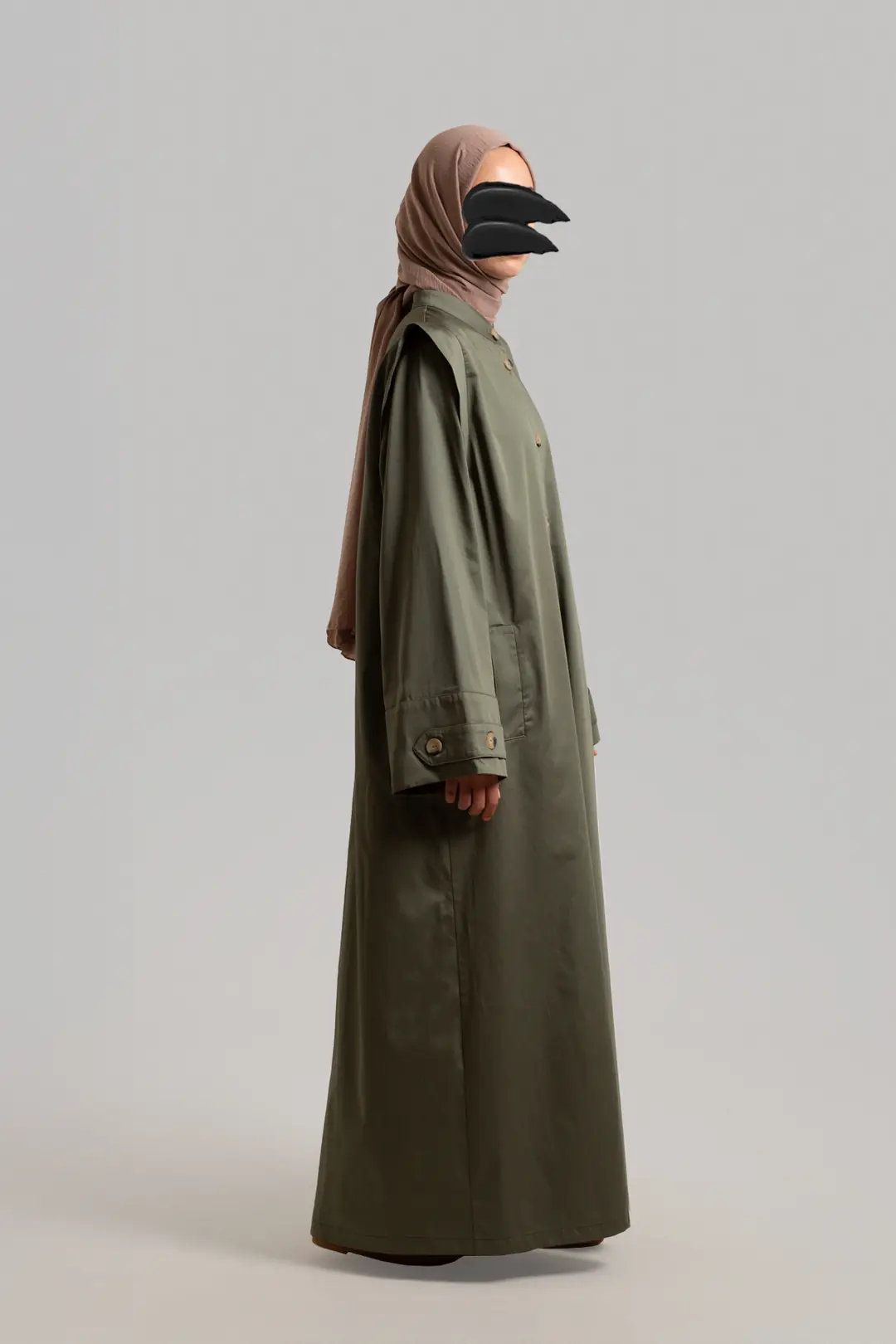 Summer Trench Coat Khaki