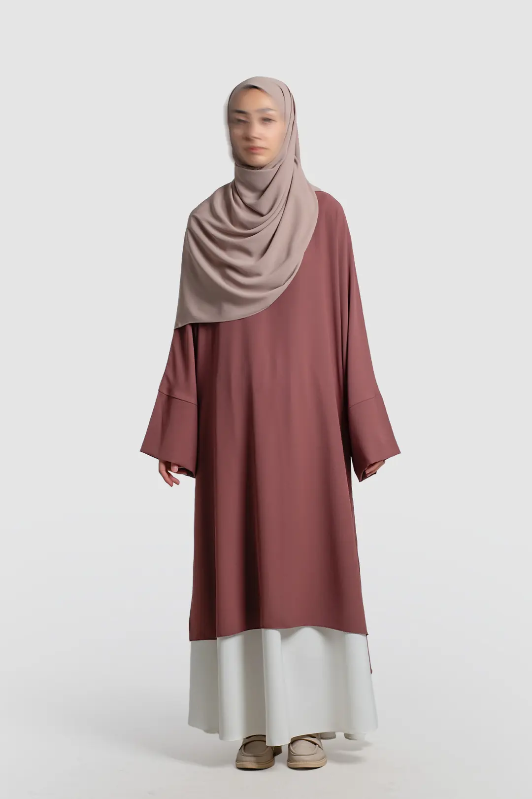 Sofya Krep Dökümlü Tunik Rose 3