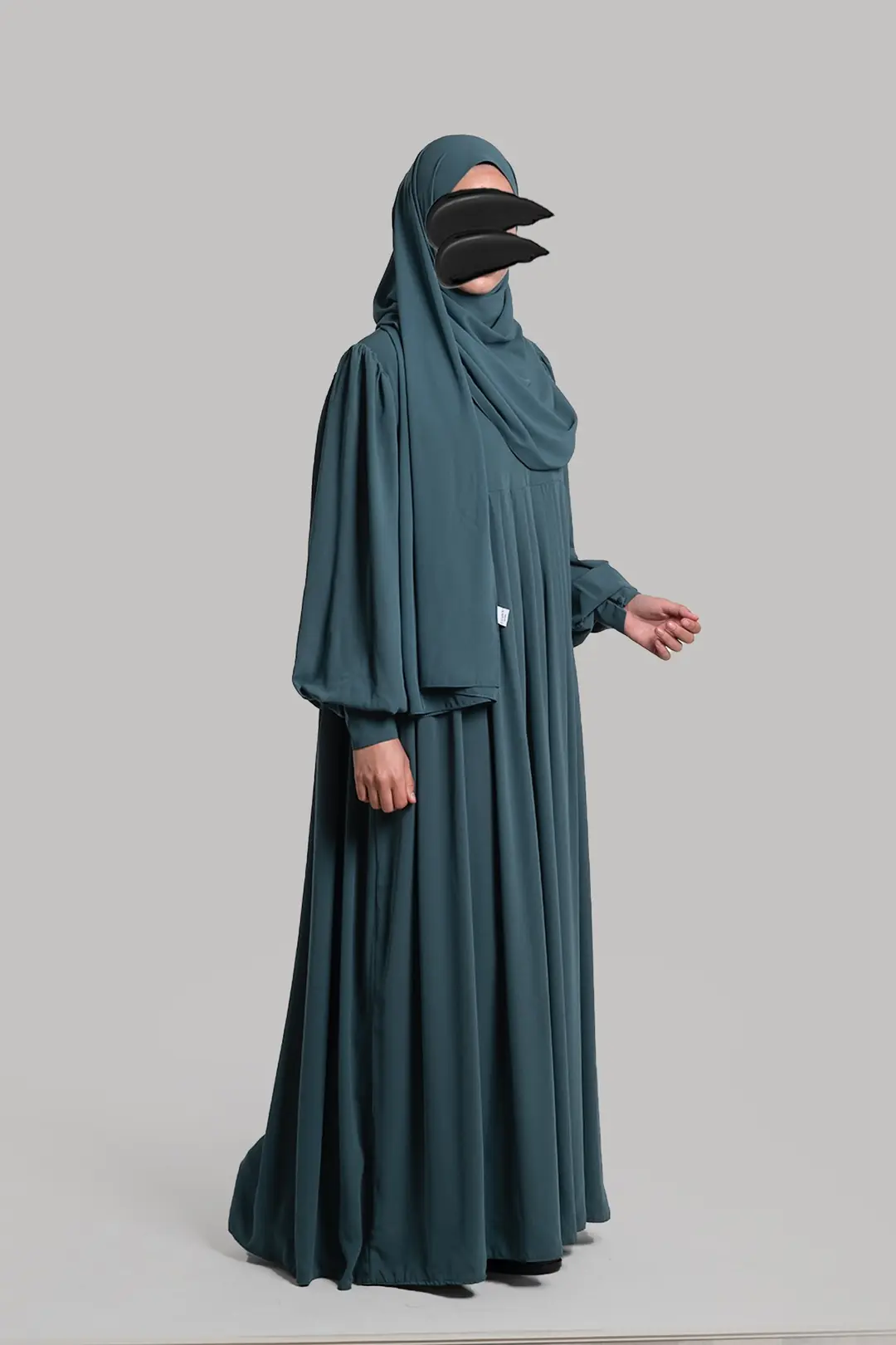 Melisa Pleated Dress, Aqua Green 6