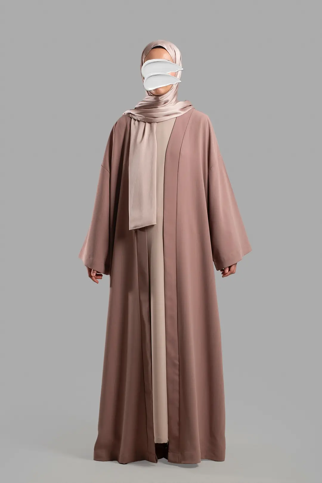 Nour Abaya Set Powder