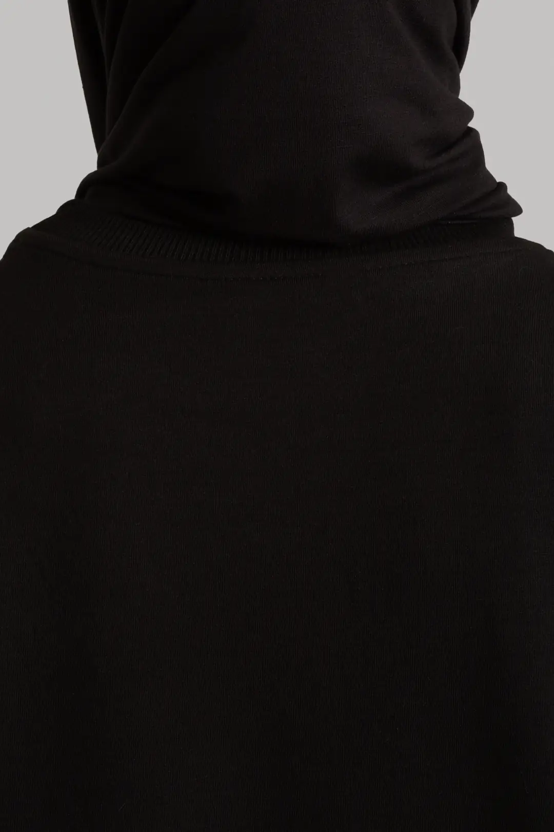 Oversize Short Sweatshirt Black 6