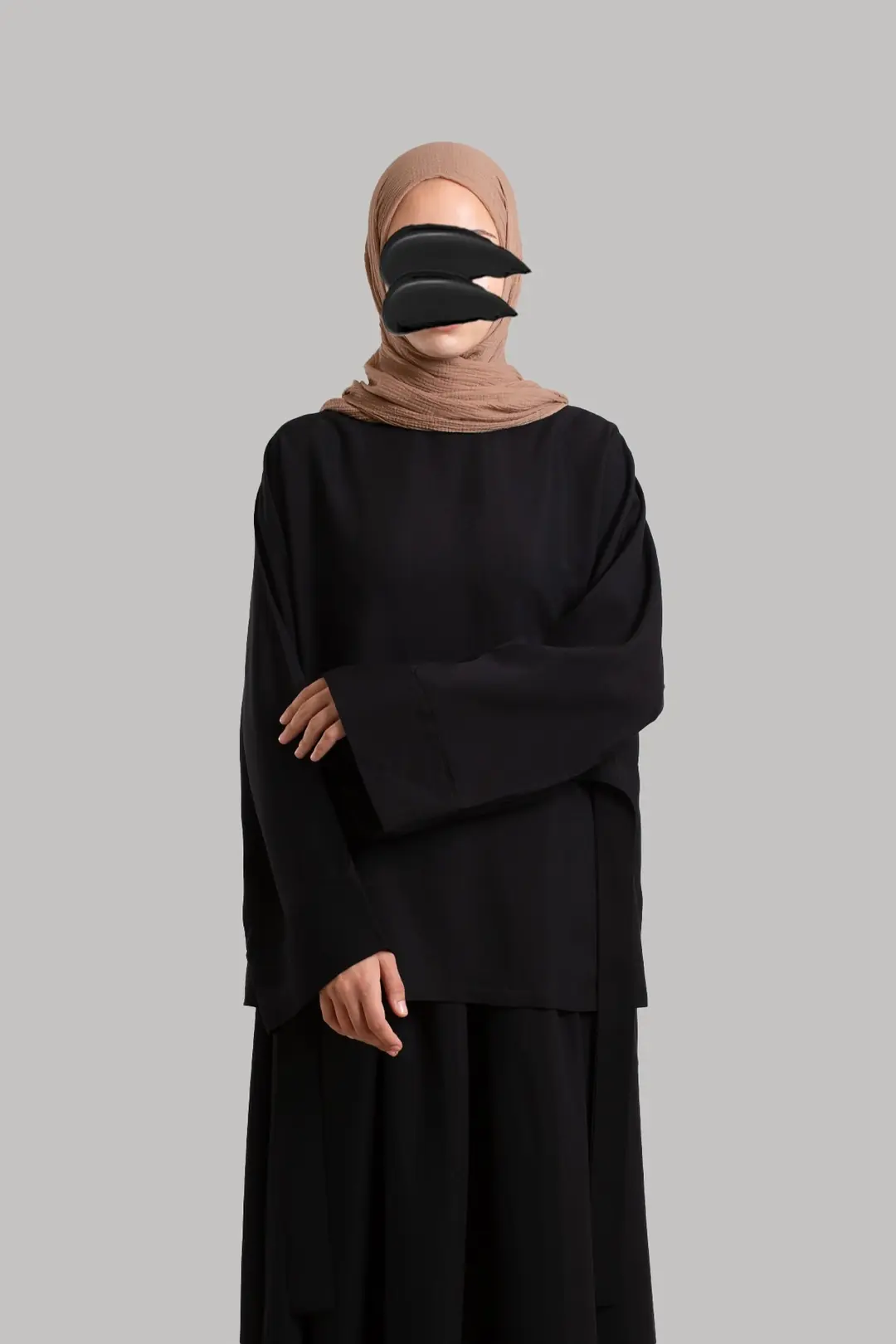 Tensel Tunik Siyah