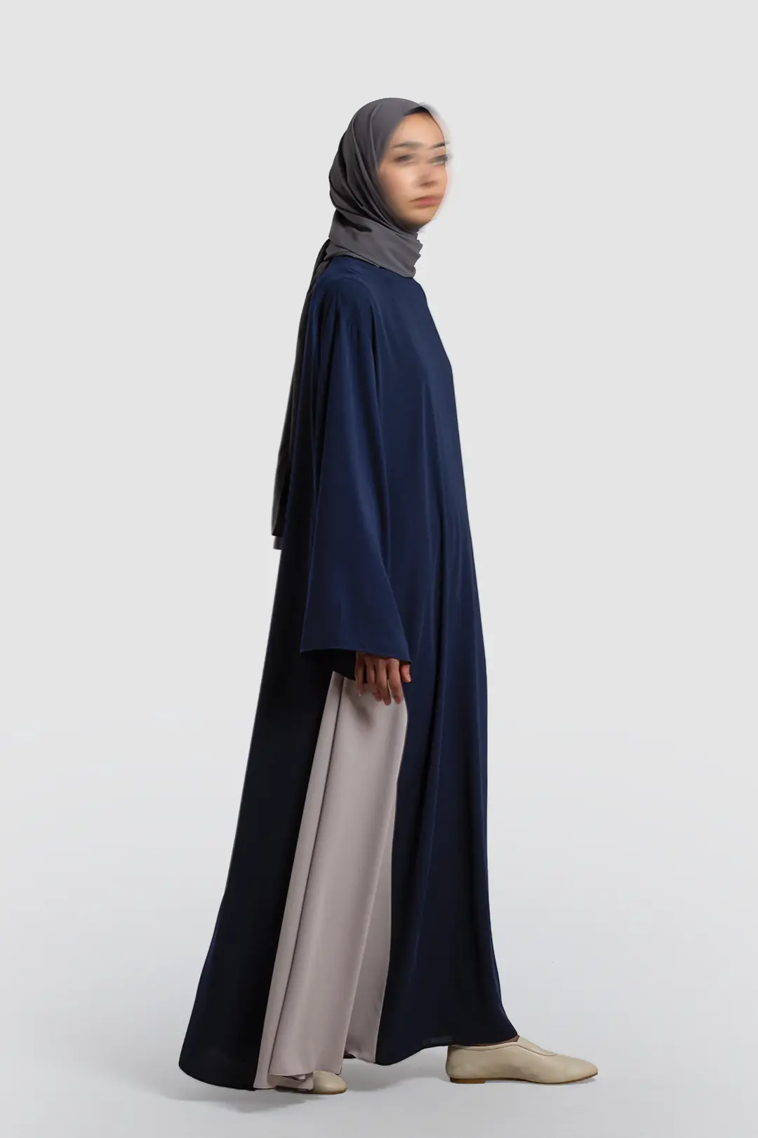 Asude Garnili Dress Navy Blue 3