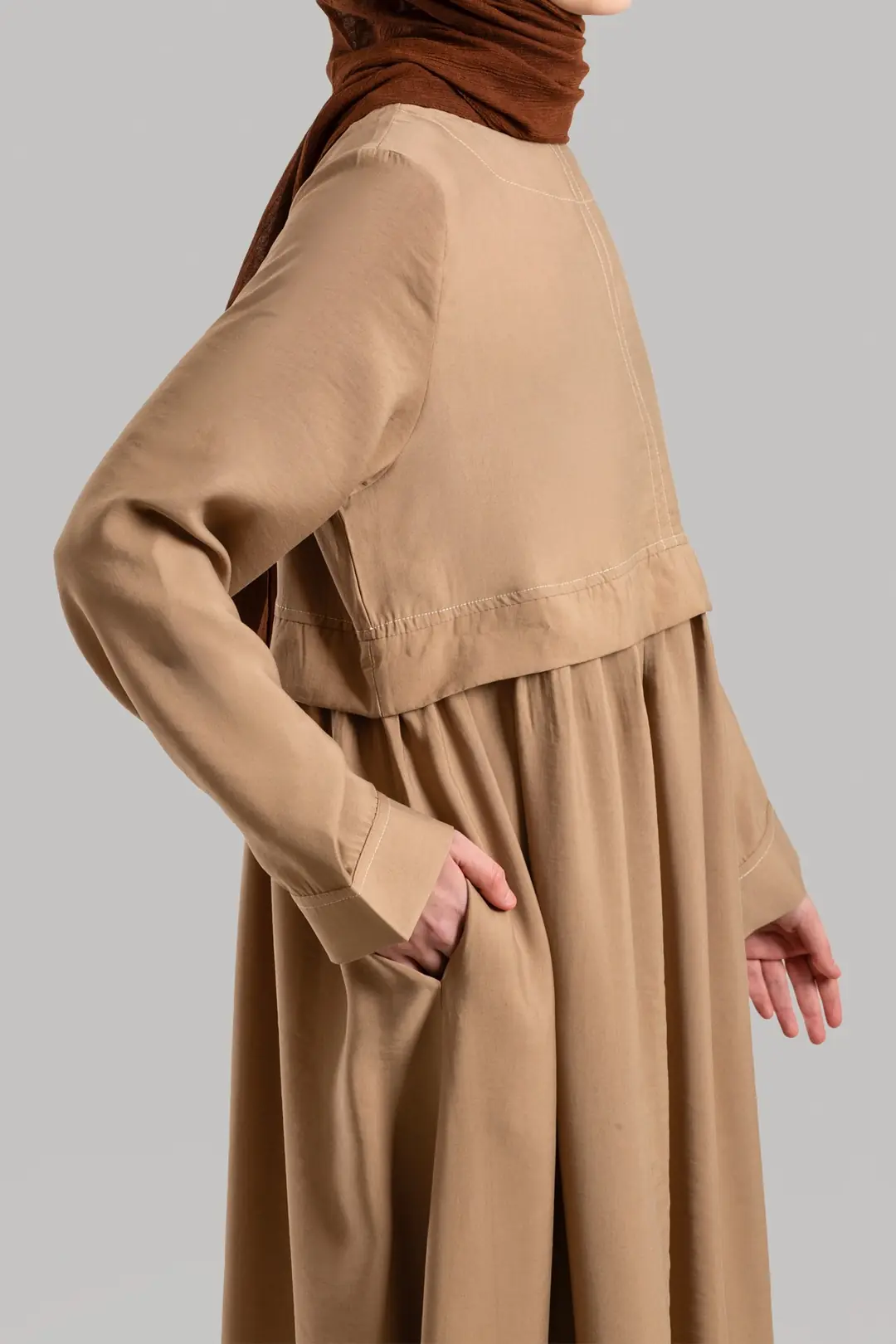 Sport Modal Dress Coffee