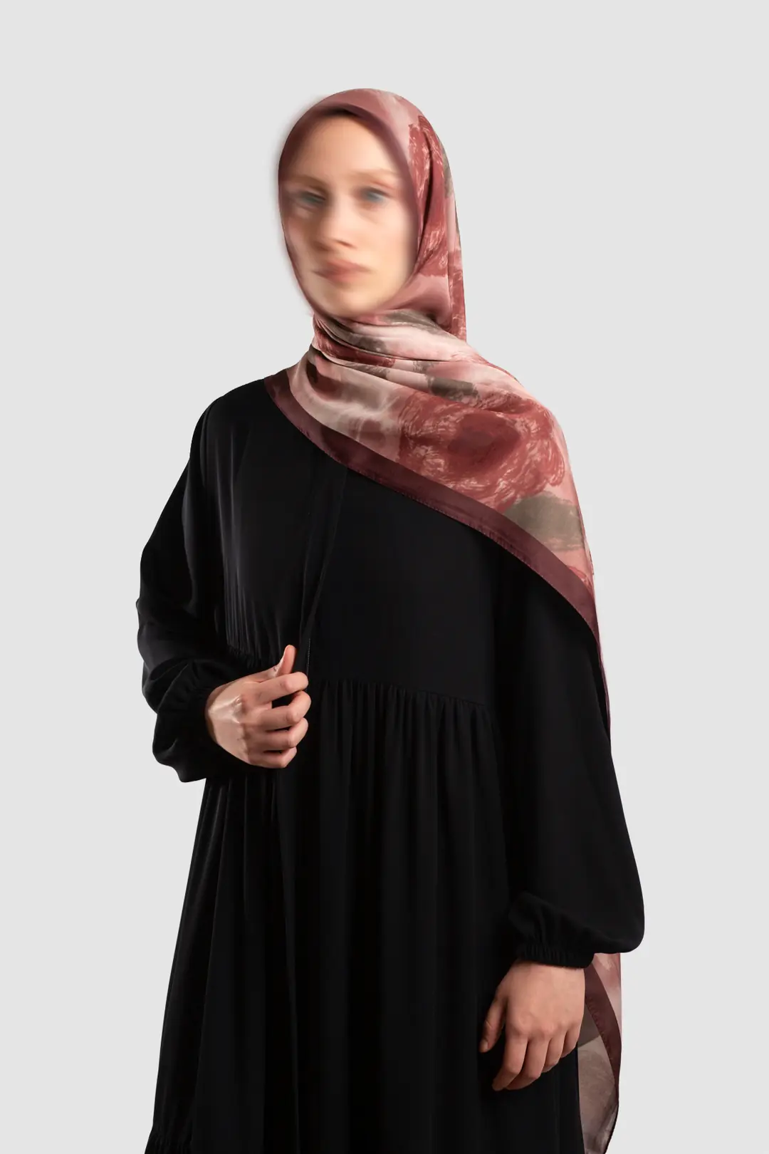 Duru Zippered Abaya Black 6