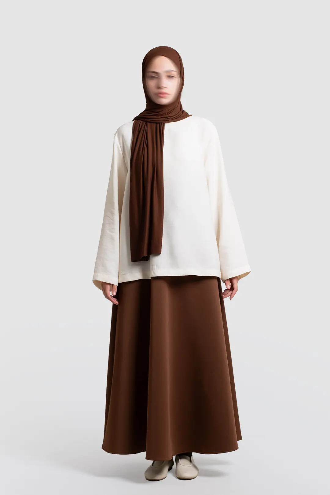 Modal Blouse Off-White 3