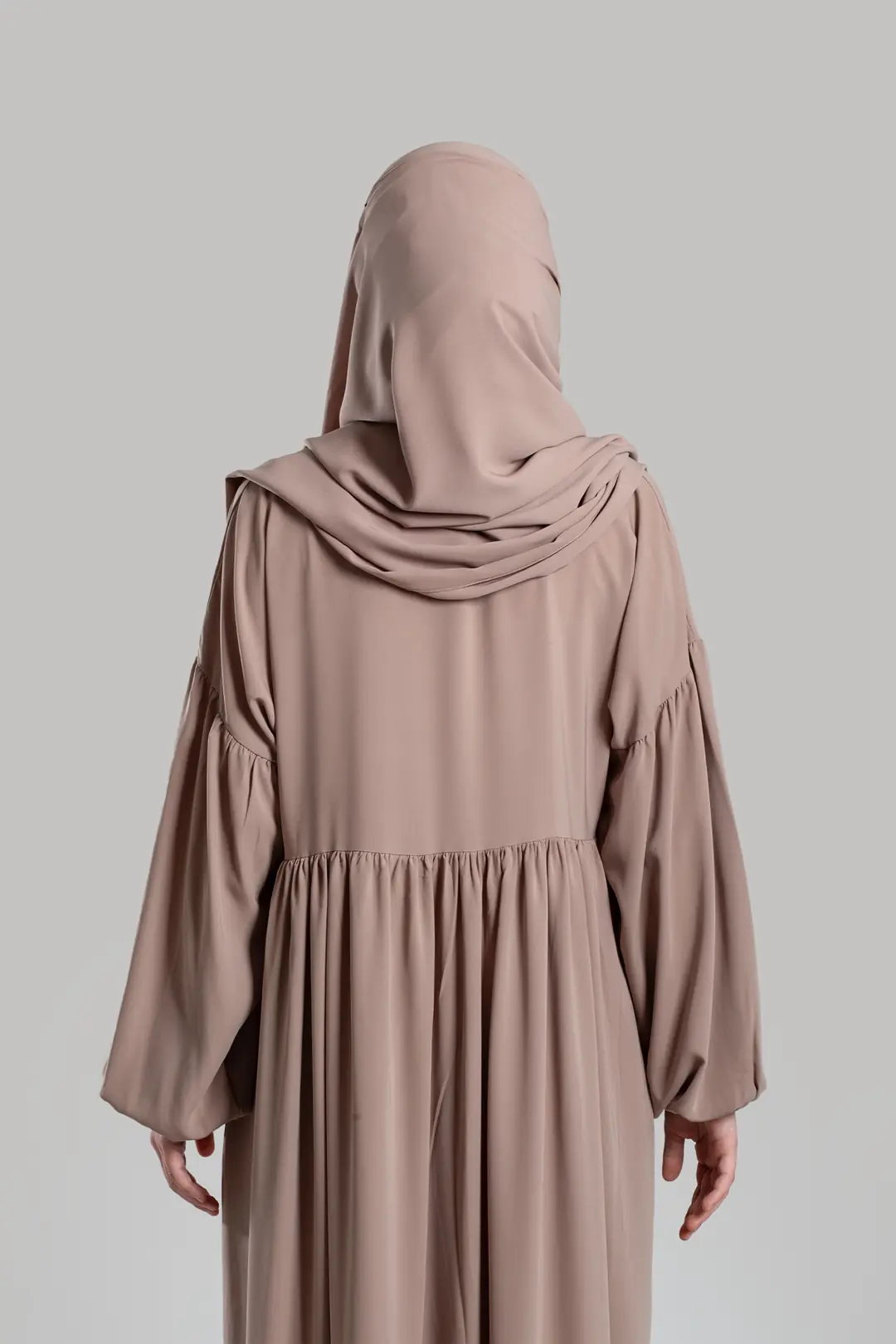 Hijab Dress, Abaya, Stone 5