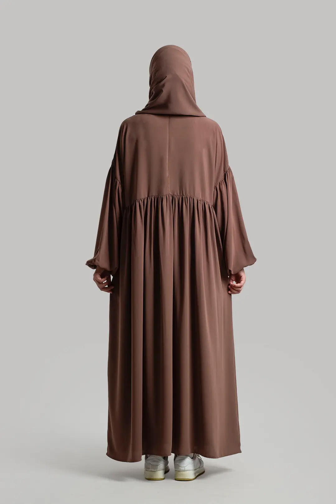 Hijab Dress/Abayas Light Brown 5