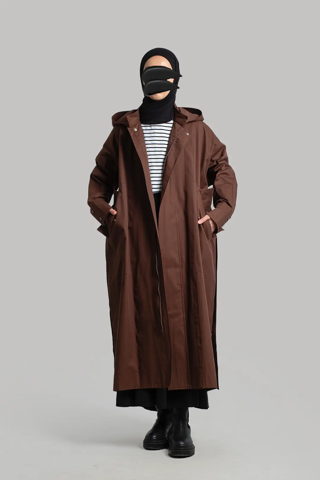 Parka Yağmurluk Acı Kahve 10