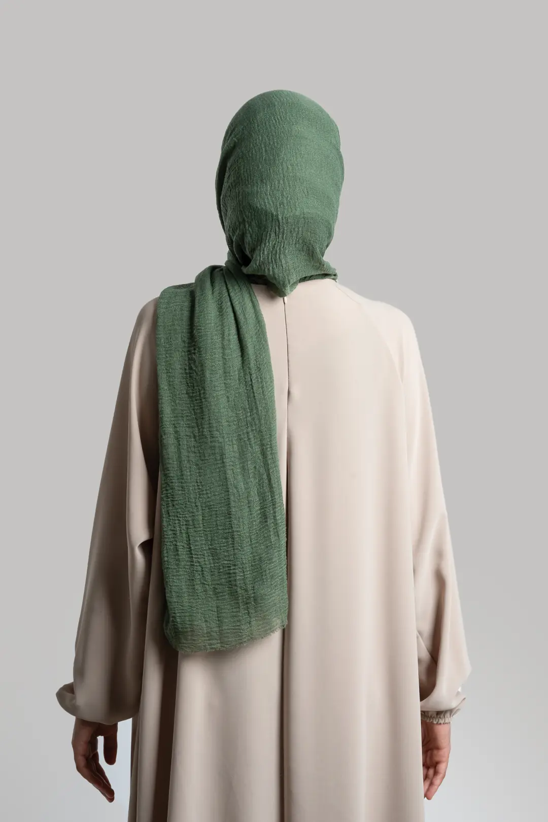 Mint Crinkle Shawl 4