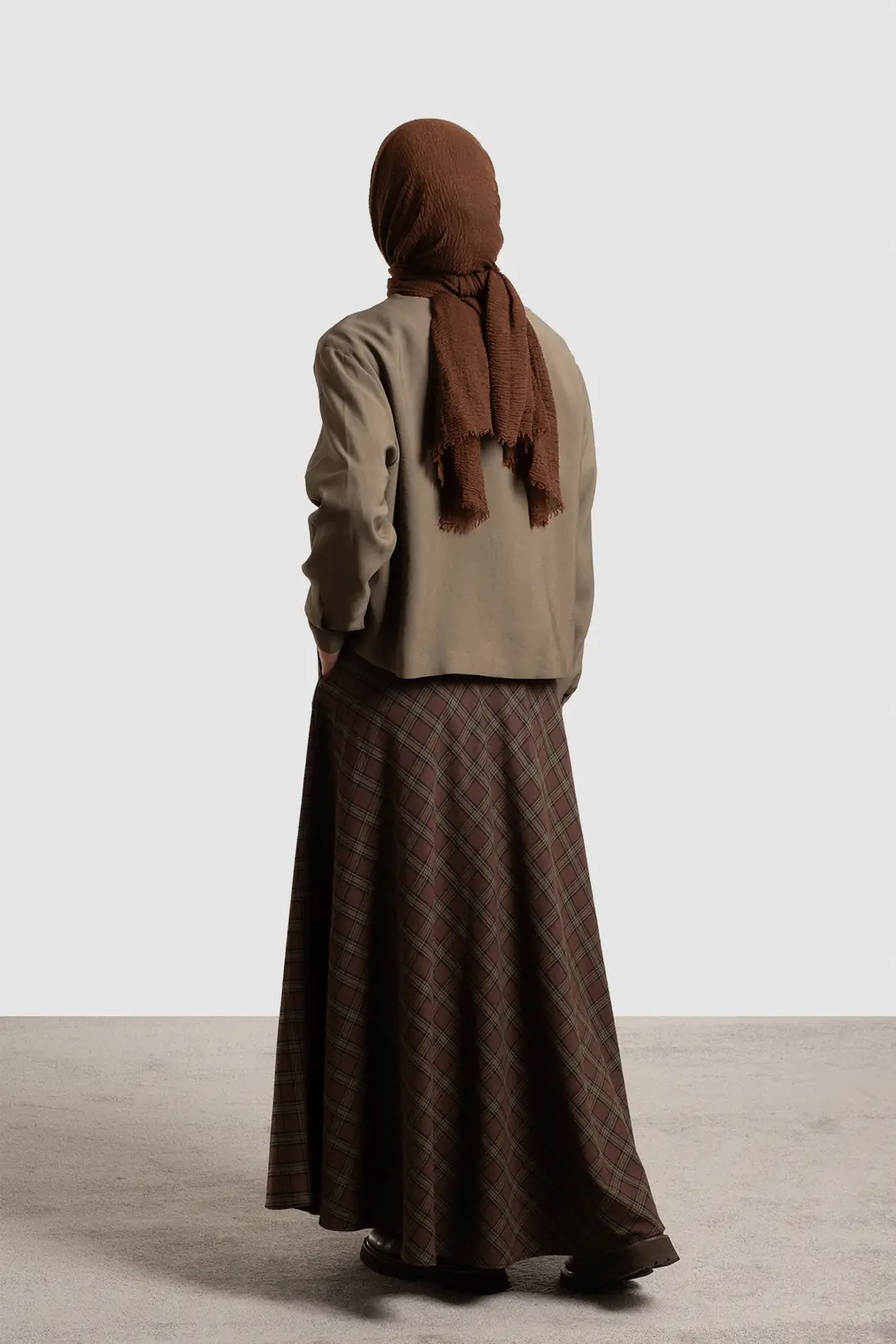 Modal Button-Down Jacket Vintage Khaki 9