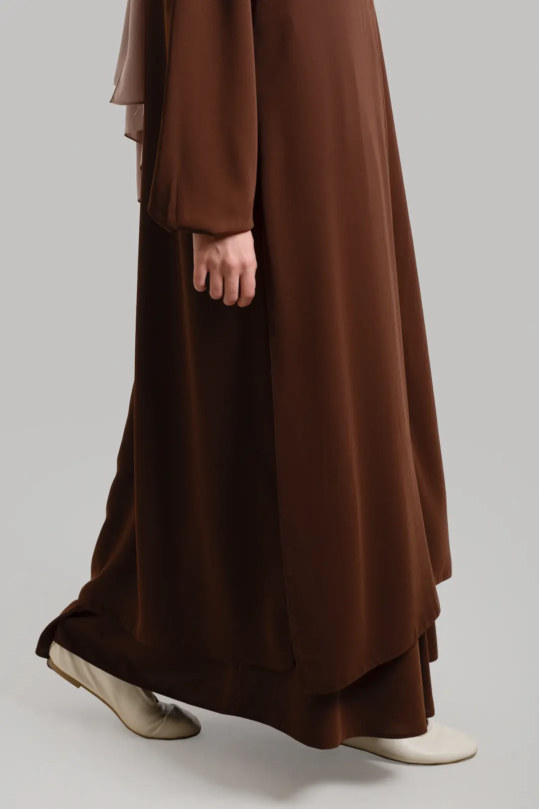 Meva Medine Skirt Set, Dark Brown 5