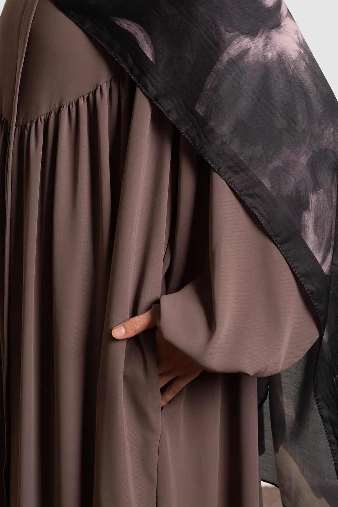 Robalı Fermuarlı Ferace Vizon 4