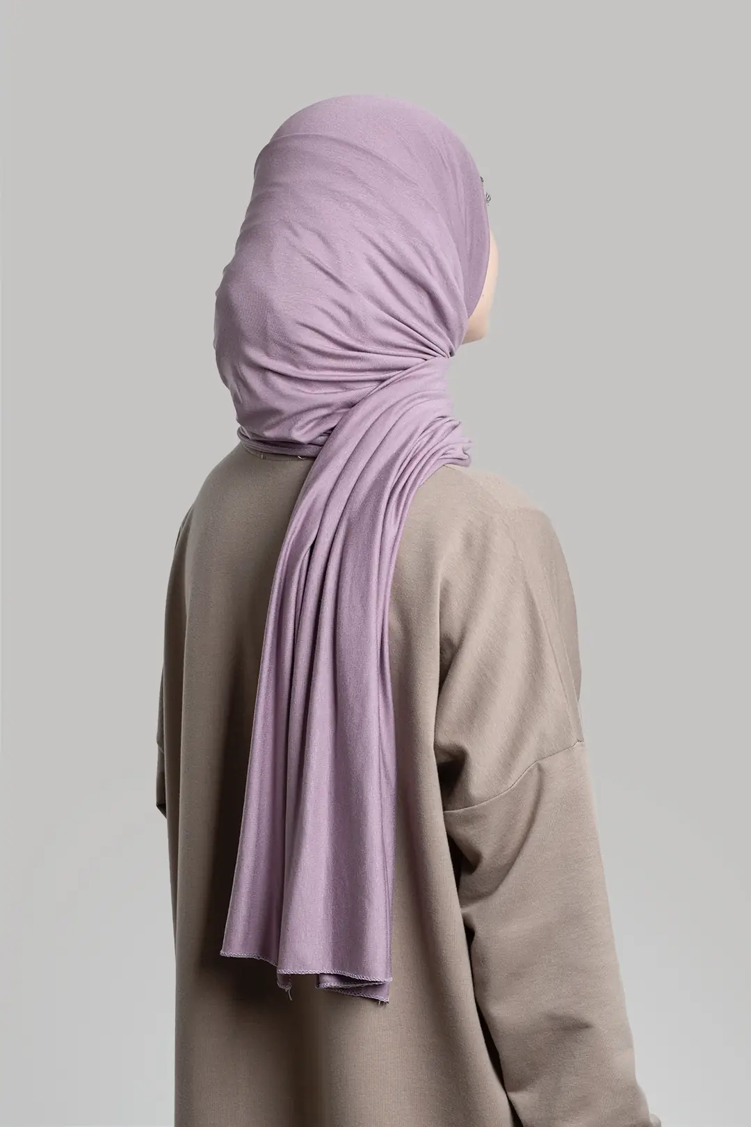 Penye Soft Şal Lila 3