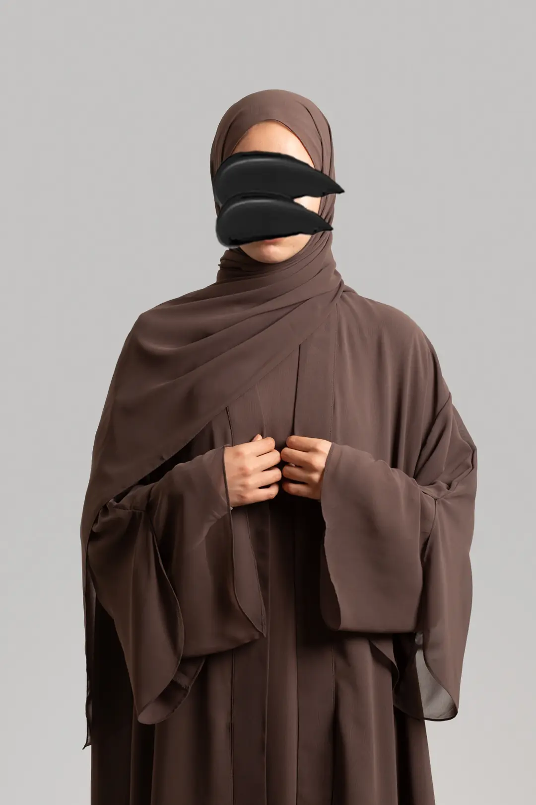 Dubai Abaya Takım Duman 10