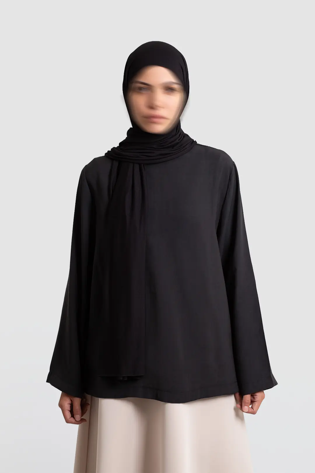 Modal Blouse Black 3