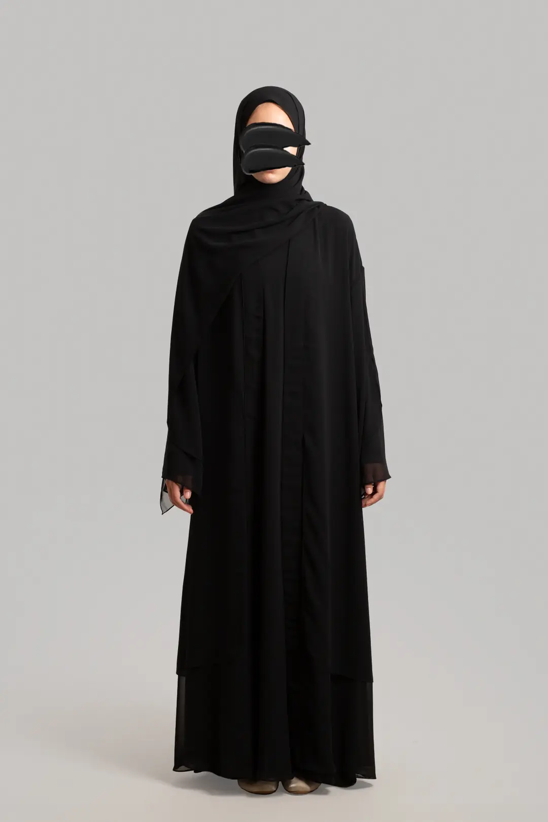 Dubai Abaya Set Black