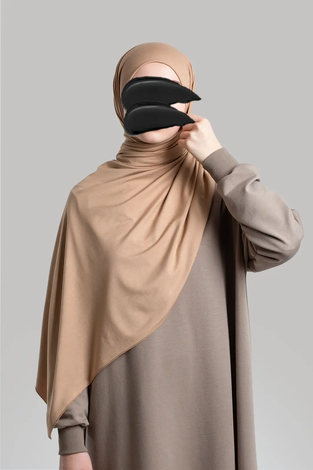 Penye Soft Şal Bej 5