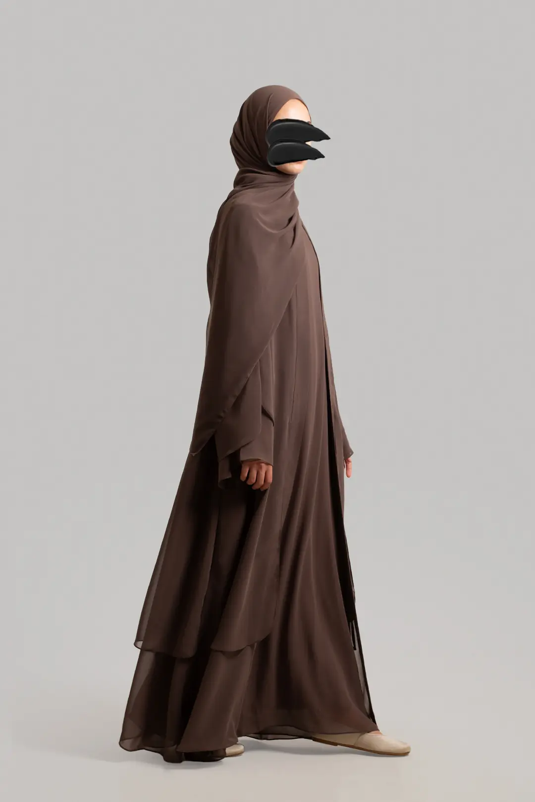 Dubai Abaya Takım Duman 7