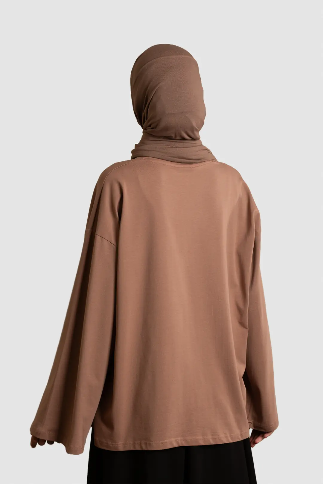 Basic Uzun Kollu Tişört Bisküvi 5