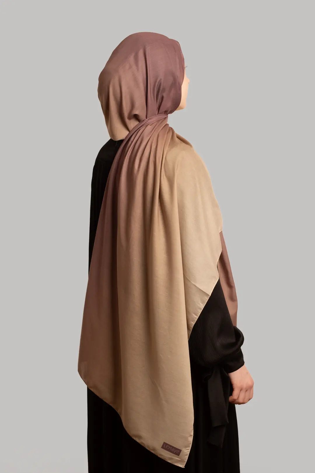 Degrade Soft Şal Kahve 4