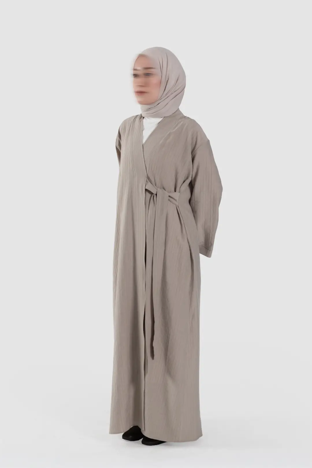 Çizgi Dokulu Tensel Abaya Taş
