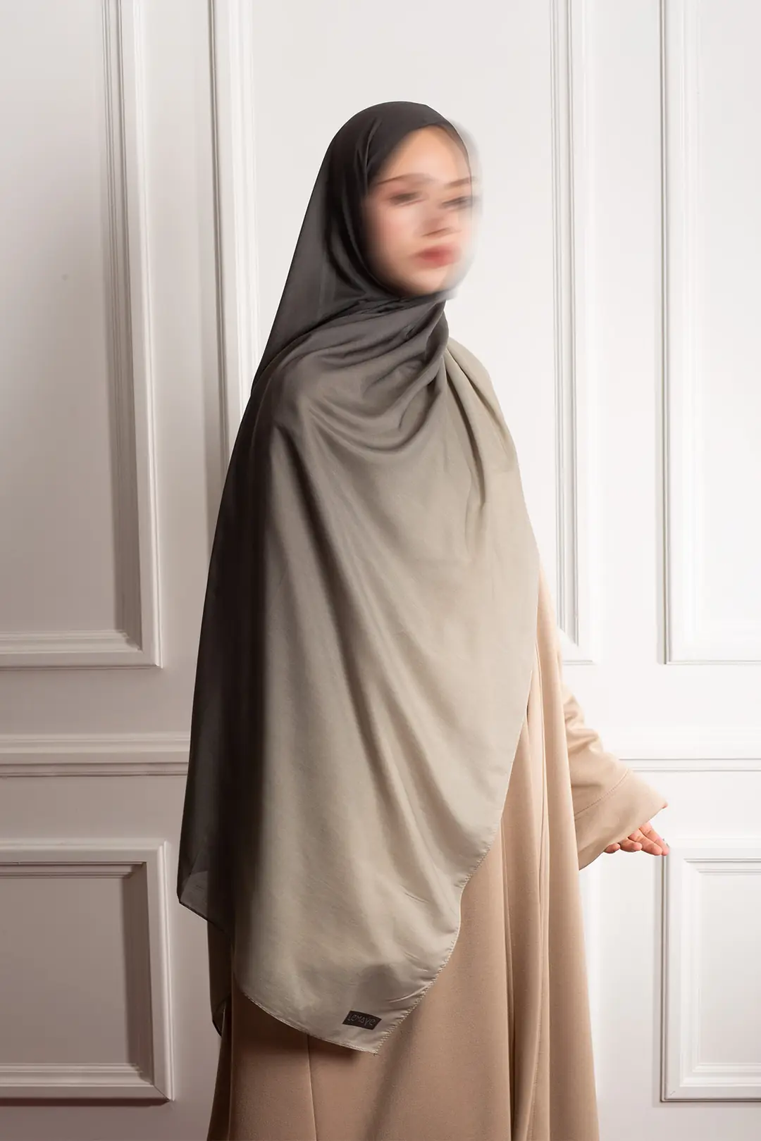 Degrade Soft Şal Haki 4