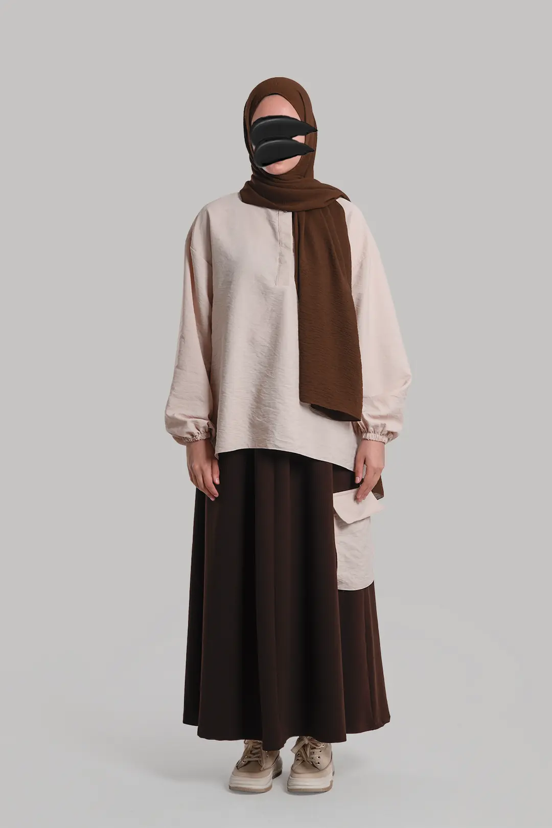 Parachute Skirt Set - Stone