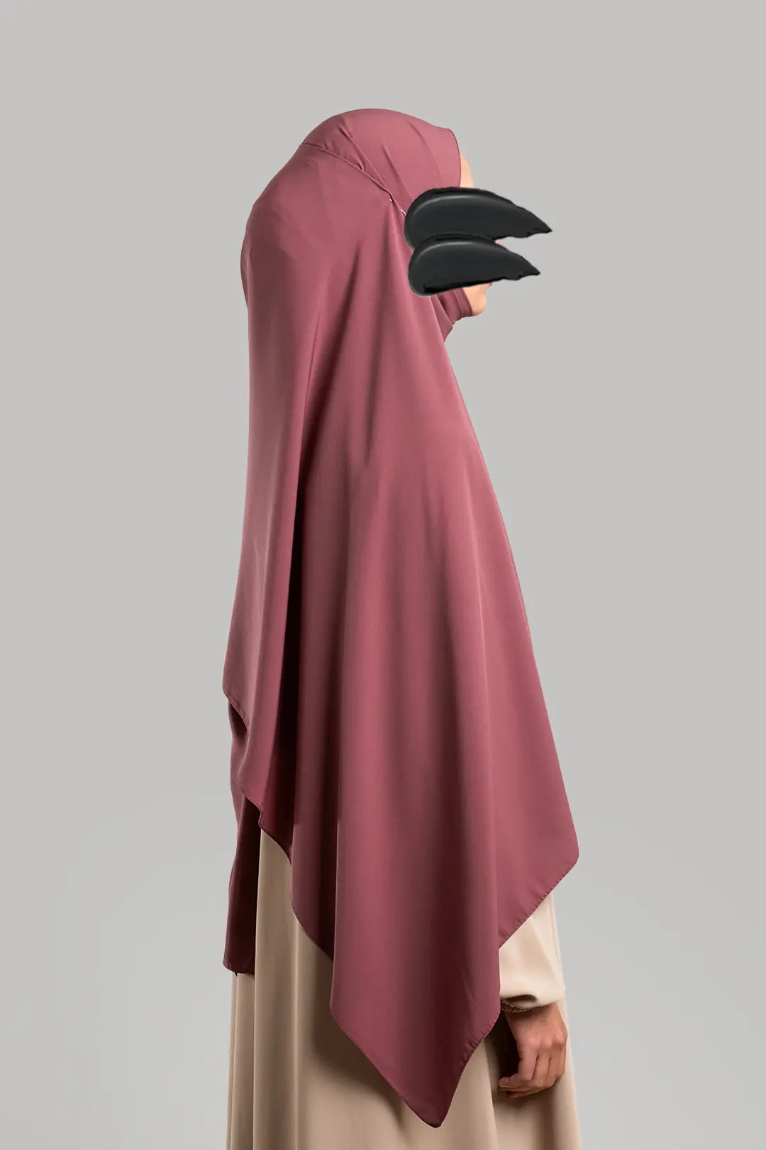 Medine İpeği Soft Şal Rose 4