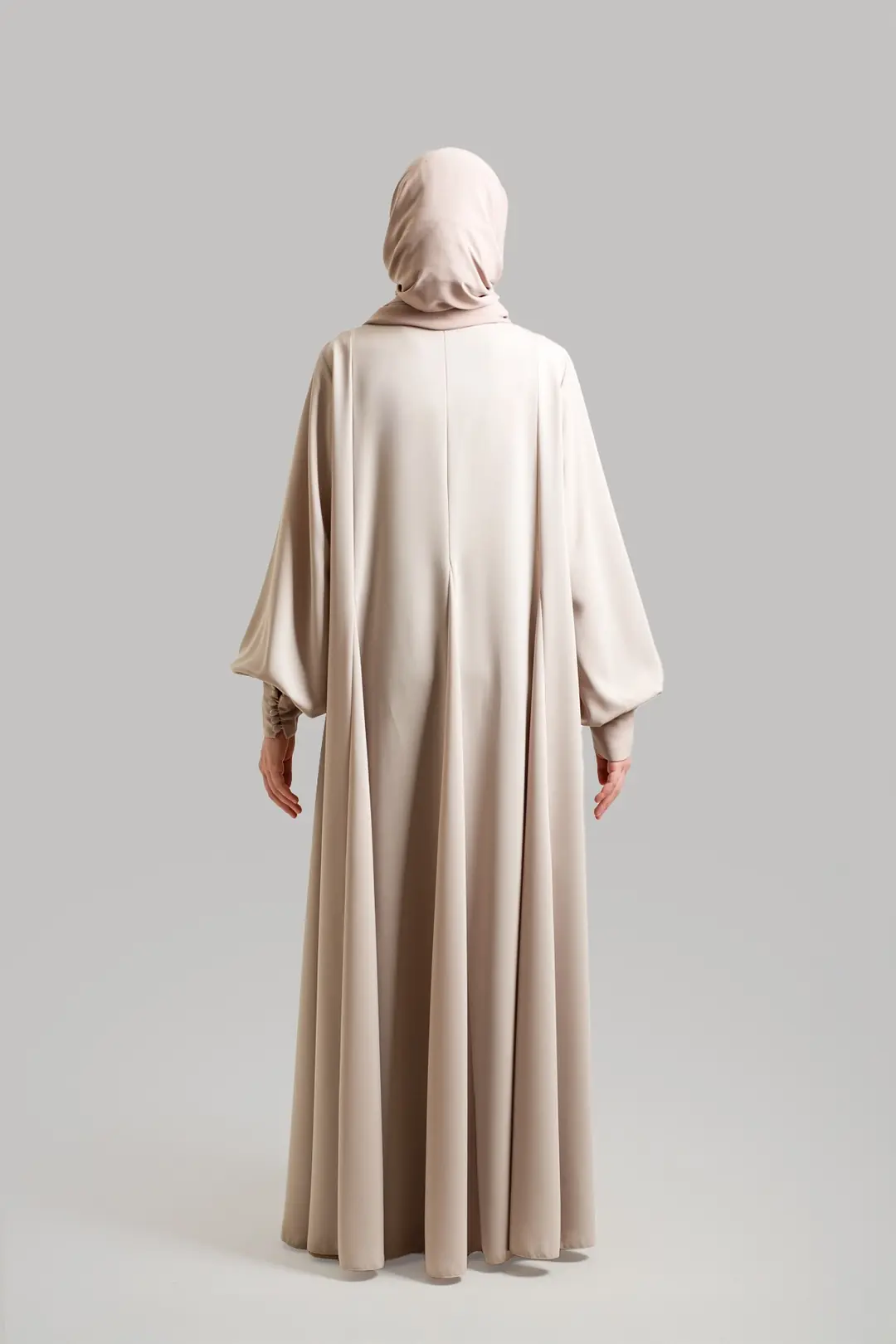 Prenses Model Kloş Ferace Taş 8