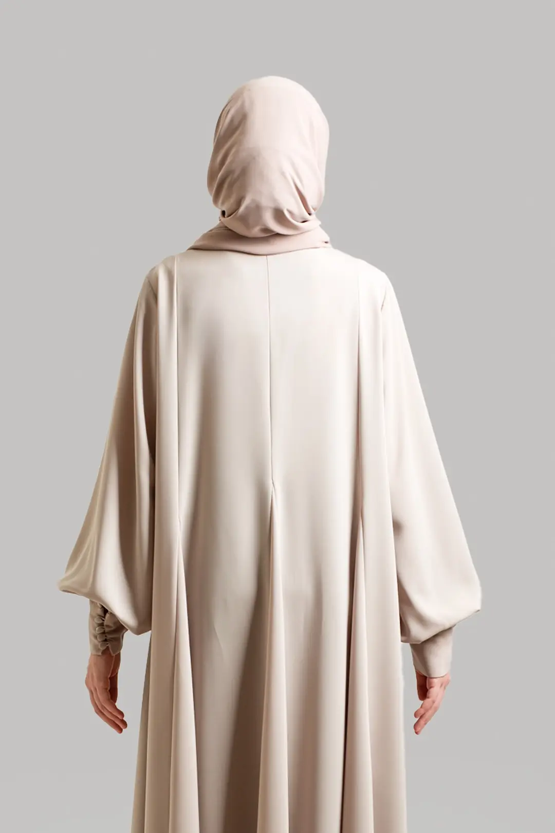 Prenses Model Kloş Ferace Taş 9