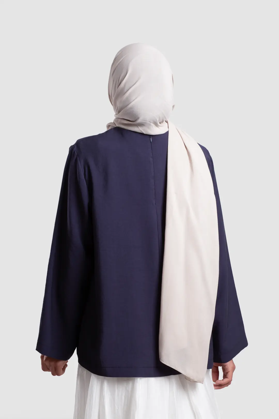 Modal Bluz Lacivert 6