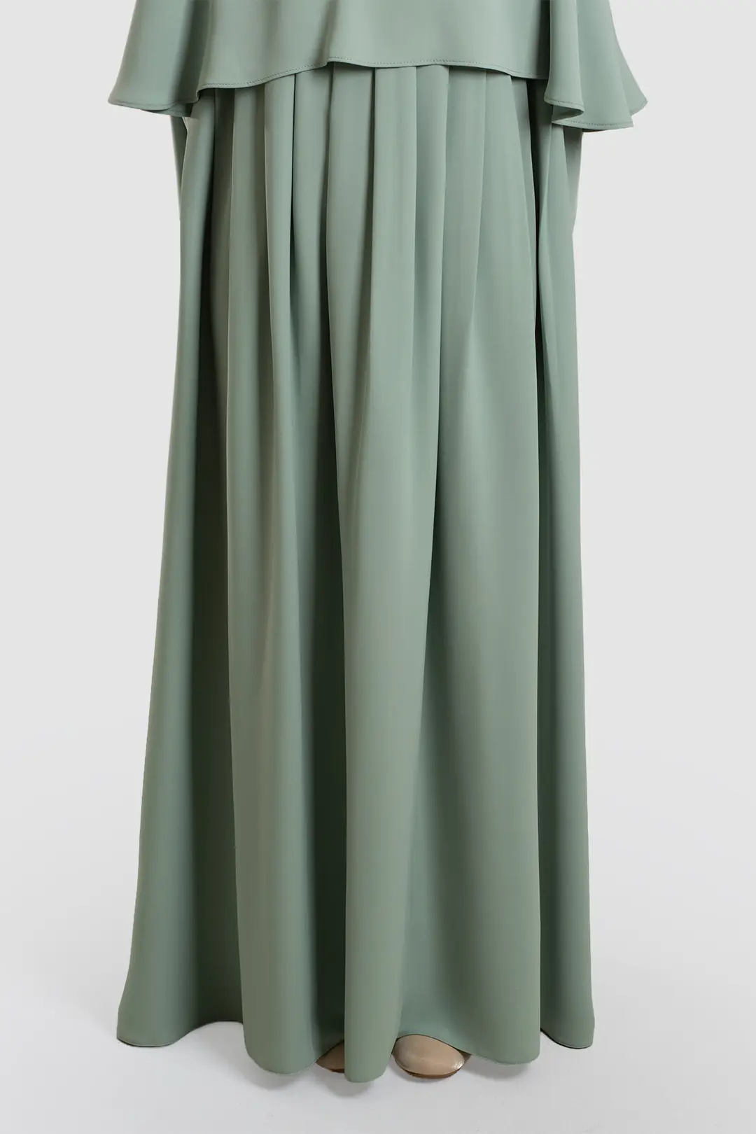 Cape Abaya Soft Green 3