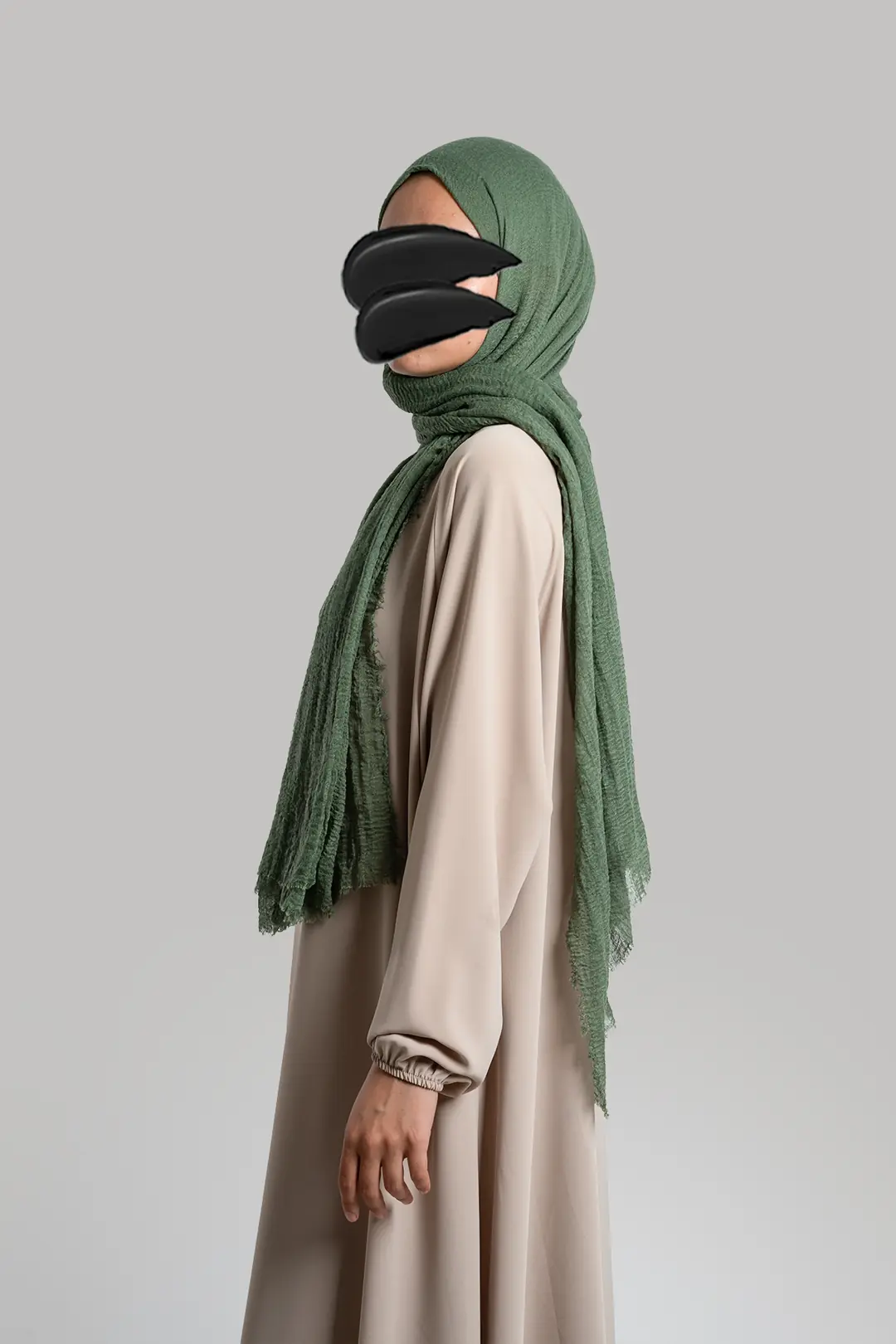 Mint Crinkle Shawl 3