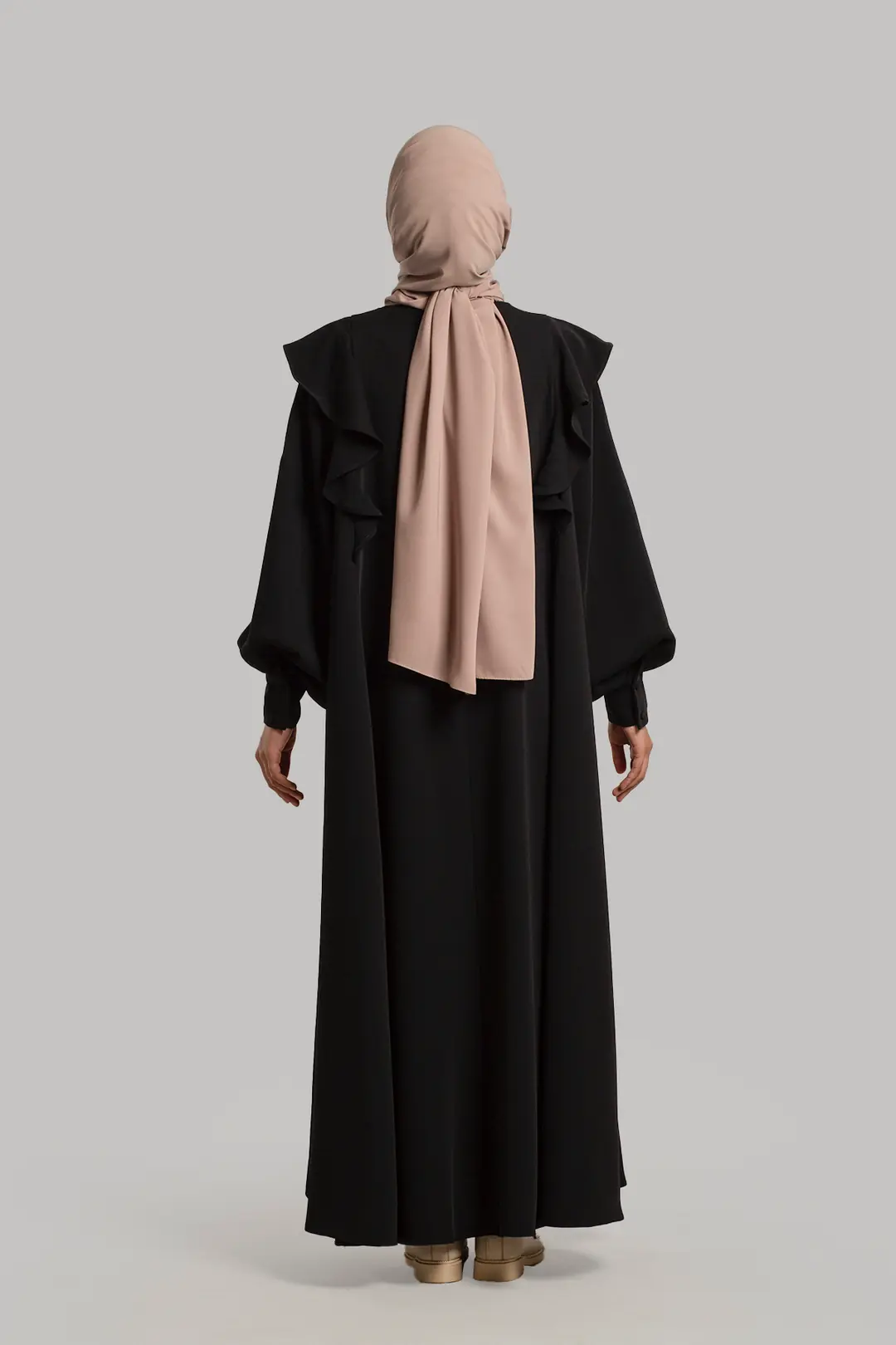Prenses Kol Ferace Siyah 4