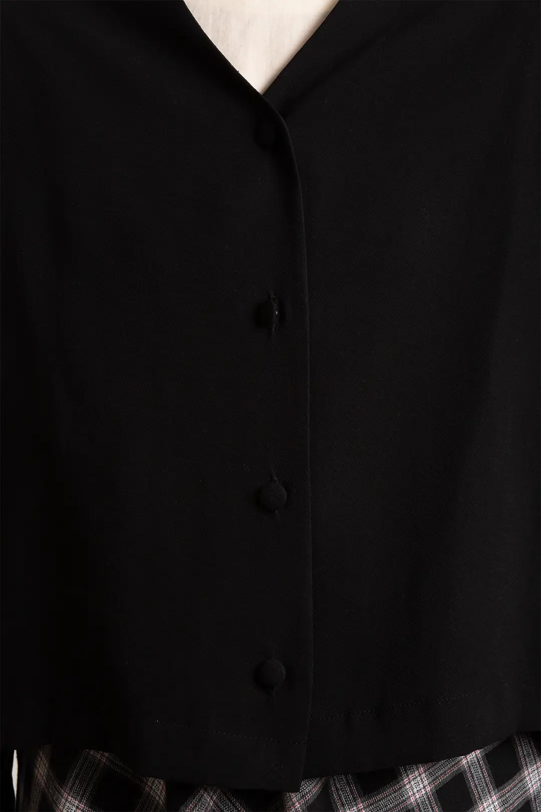 Modal Button-Down Jacket, Black 8