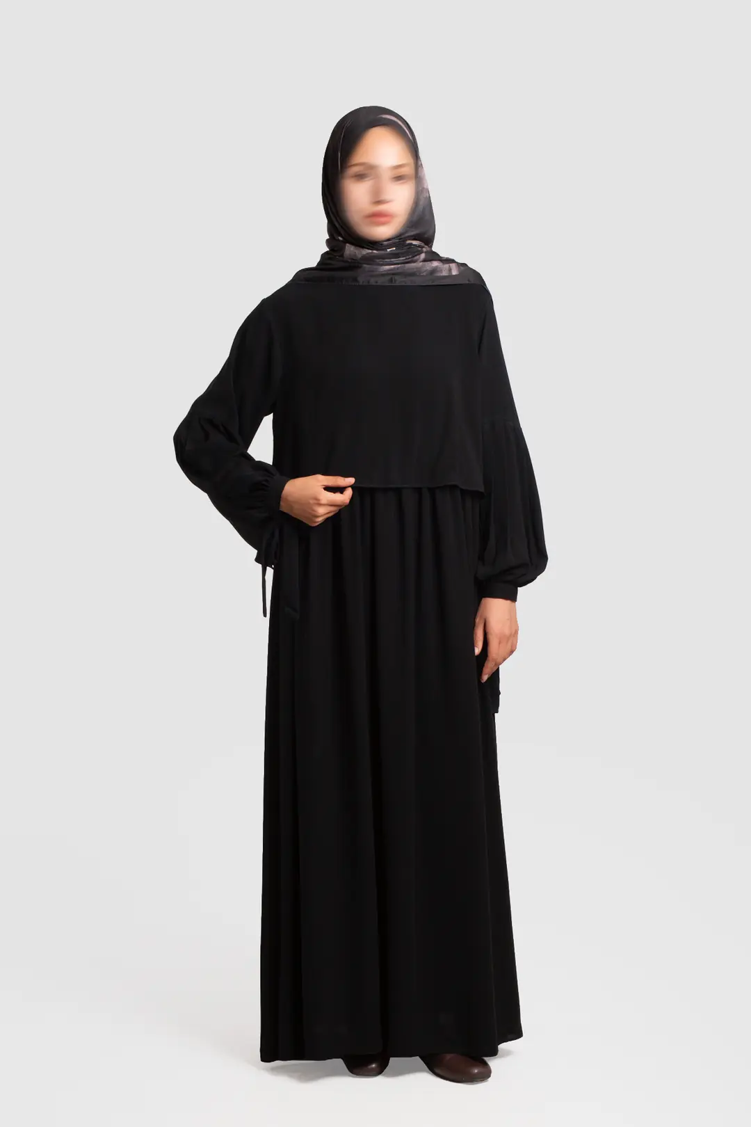 Safir Jile Medine İpeği Takım Siyah 3