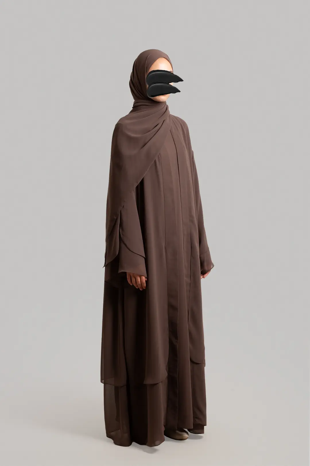 Dubai Abaya Takım Duman 4