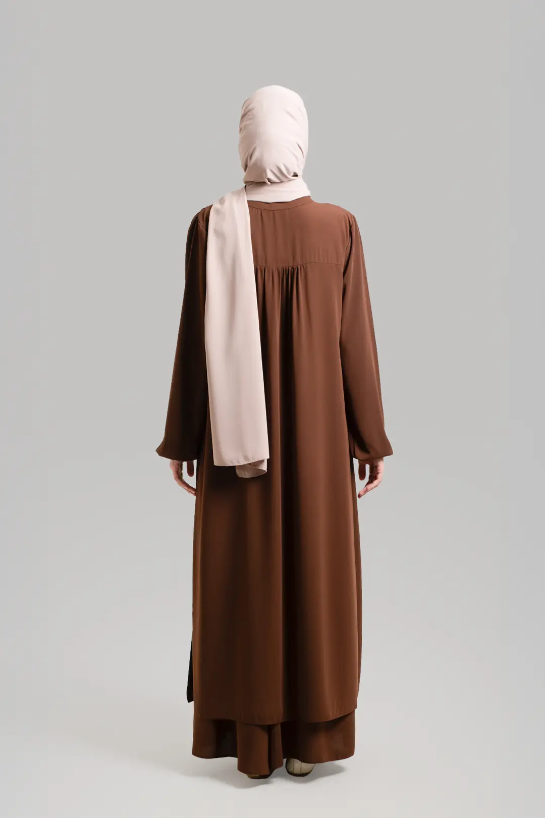 Meva Medine Skirt Set, Dark Brown 8