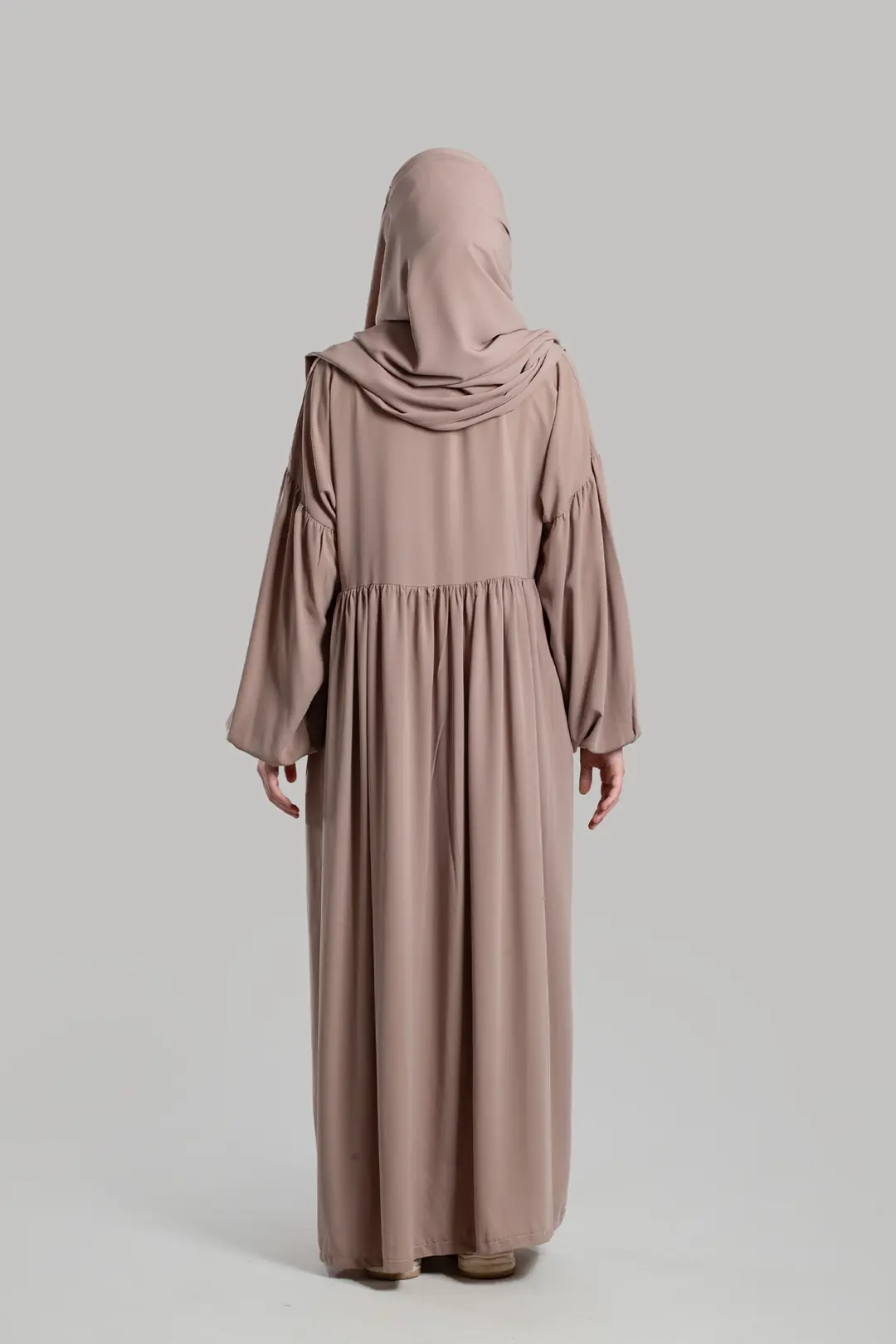 Hijab Dress, Abaya, Stone 6
