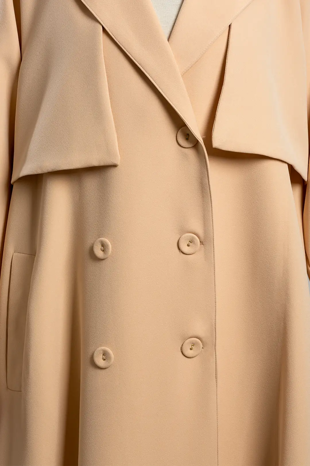 Trench Coat, Ferace, Stone 9