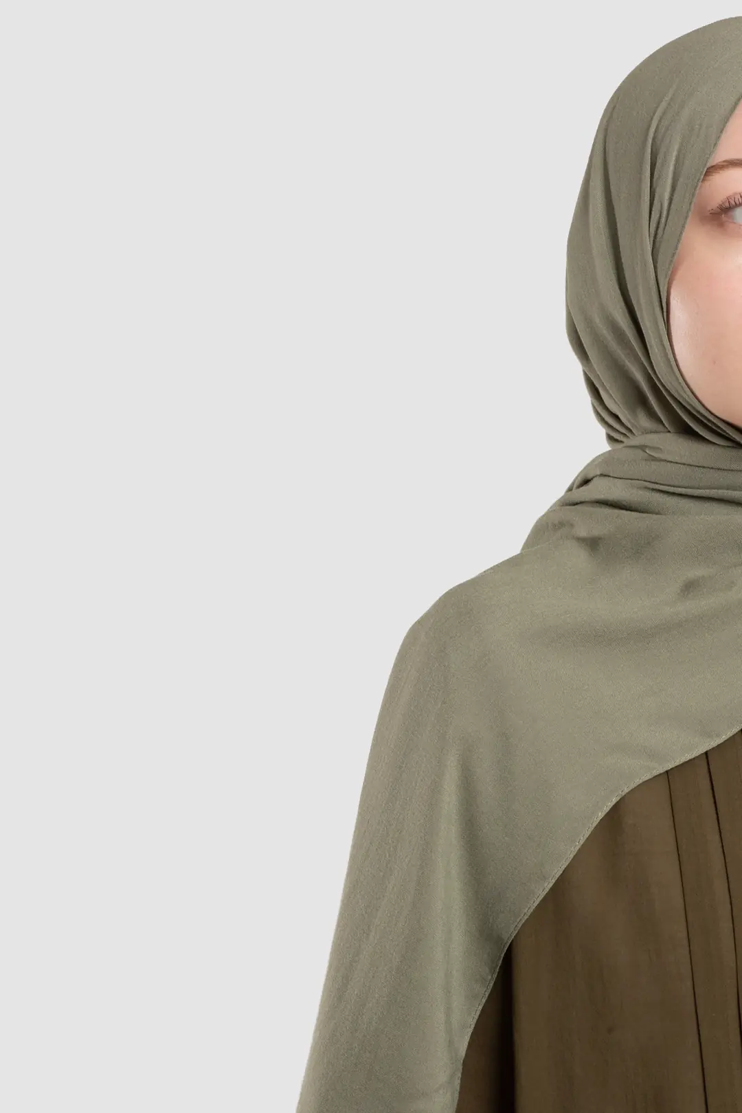 Soft Viscose Scarf, Soft Green 5