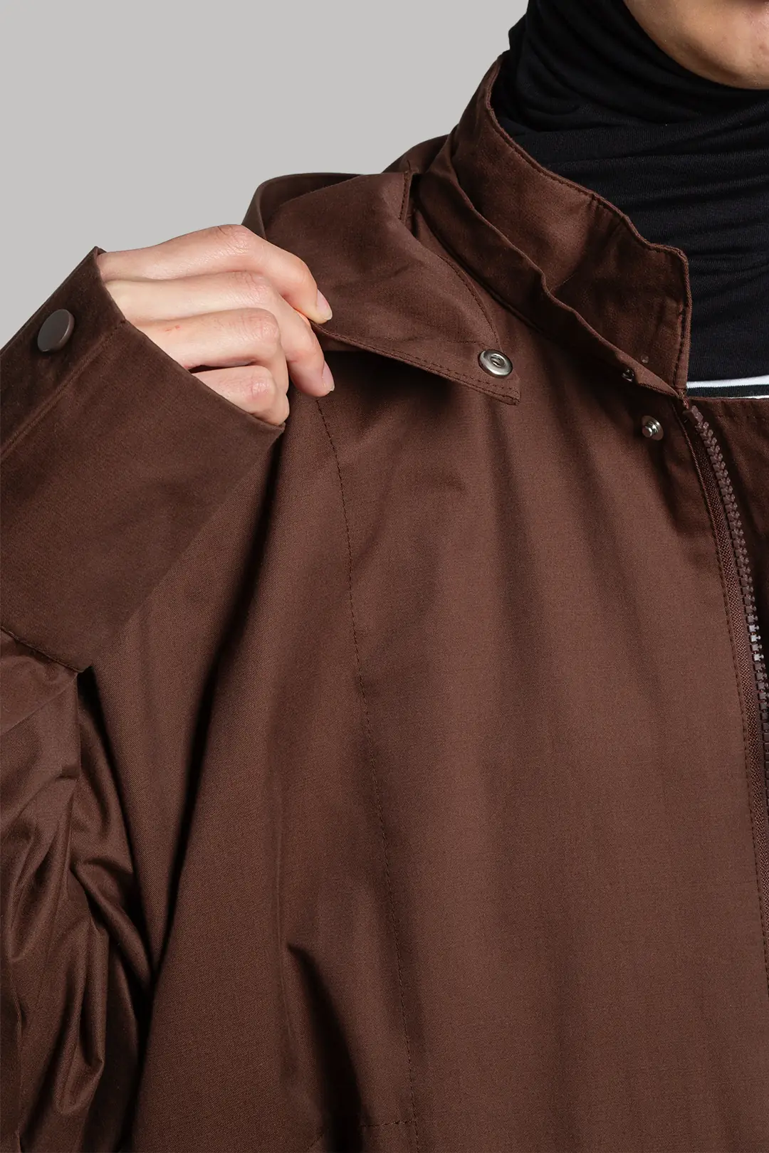 Parka Yağmurluk Acı Kahve 6