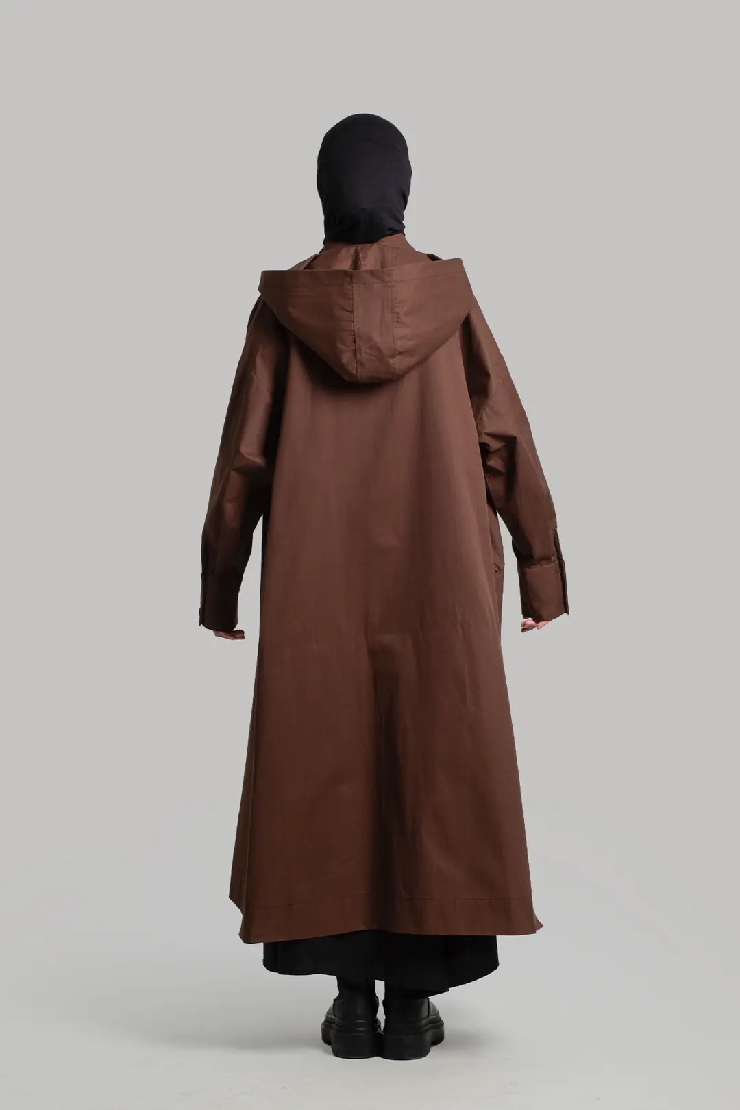 Parka Yağmurluk Acı Kahve 7