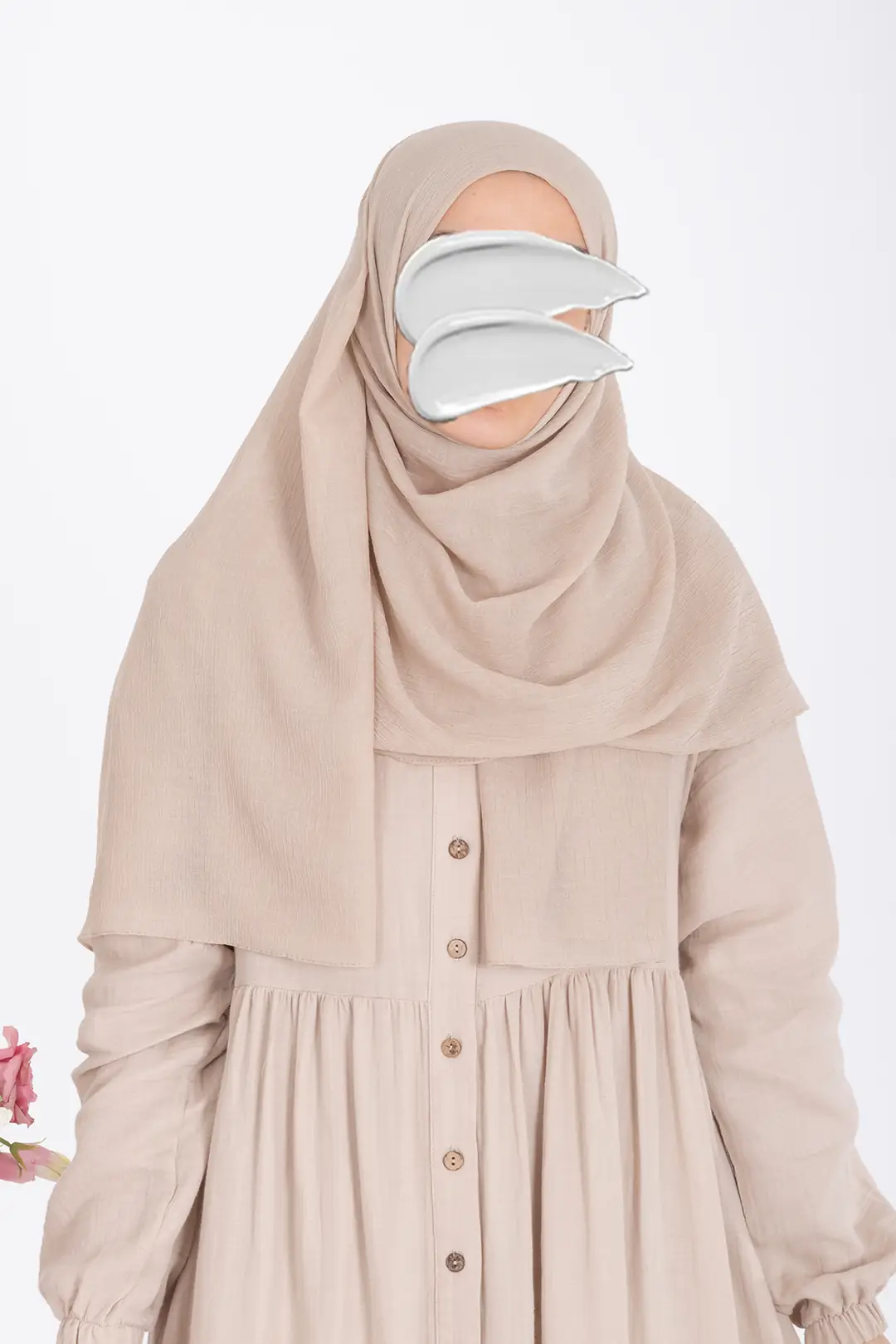 Natural Krinkıl Şal Bej