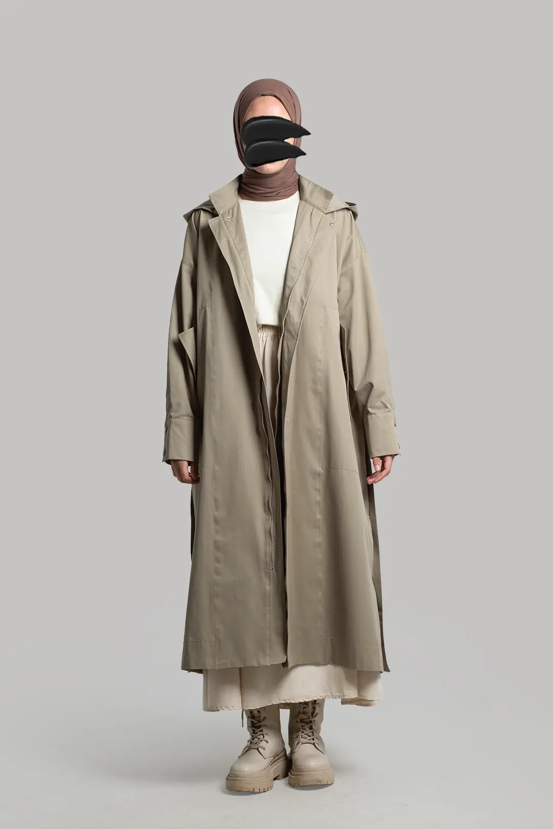 Parka Raincoat Sage